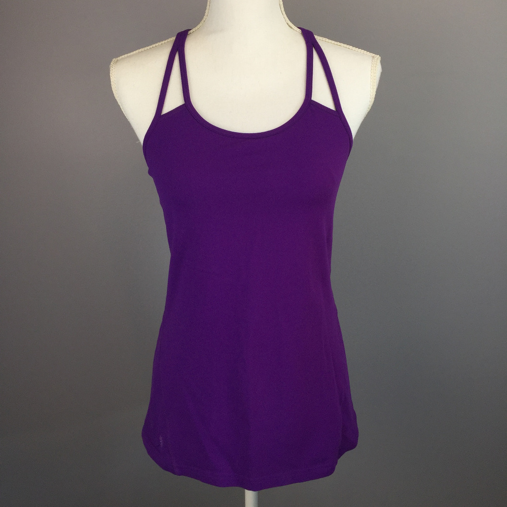 ATHLETA Strappy Athletic Tank with Built-in Bra
